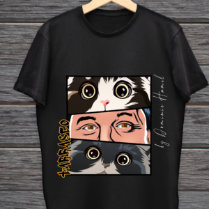 Peek-a-Boo Cats T-Shirt